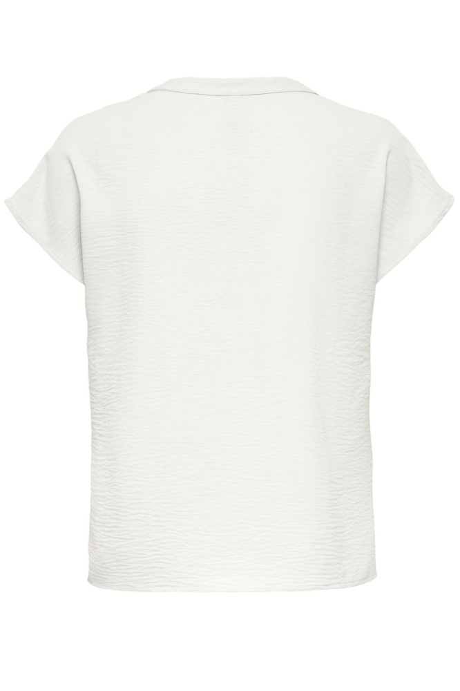 JDYLION S/S TOP WVN NOOS 15249287 Cloud Dancer